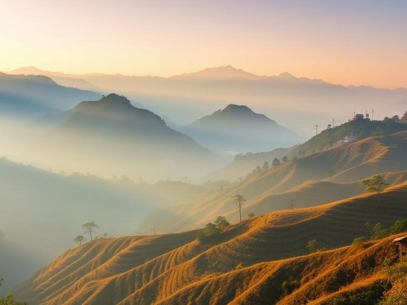 Sikkim mountain landscape